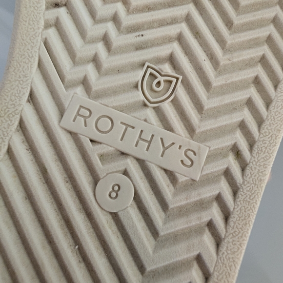 Rothy's Beige and Black Leopard Sneakers - Picture 2 of 6